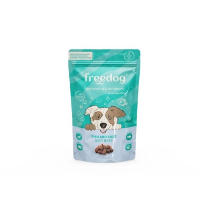 Picture of Freedog Semi-Moist Dog Snack Blue Fish & Kale 100g